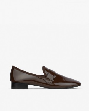 Brown Repetto Michael sole rubber Women's Loafers | AU-39058RMLS